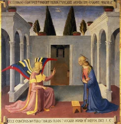 The Annunciation (detail)
